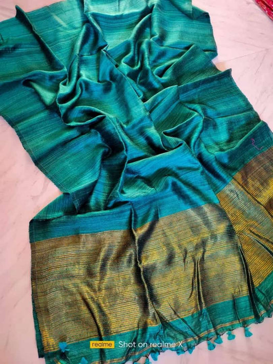 Ekta | Wash Matka Plain Saree