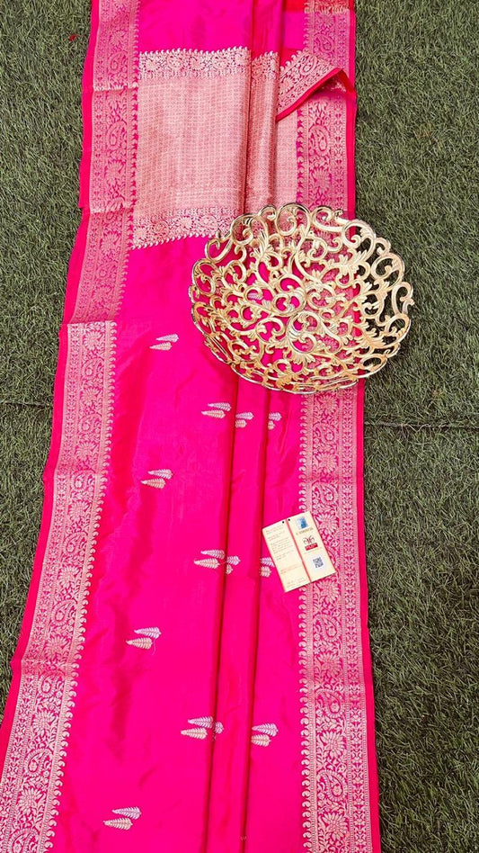 Aarna | HANDLOOM BANARSI PURE KATAN SILK SAREES