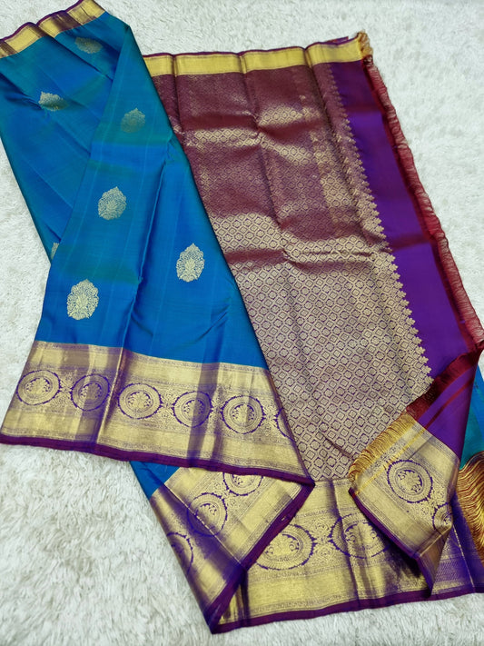 Amaira | Kanchipuram Handwoven  Silk Saree
