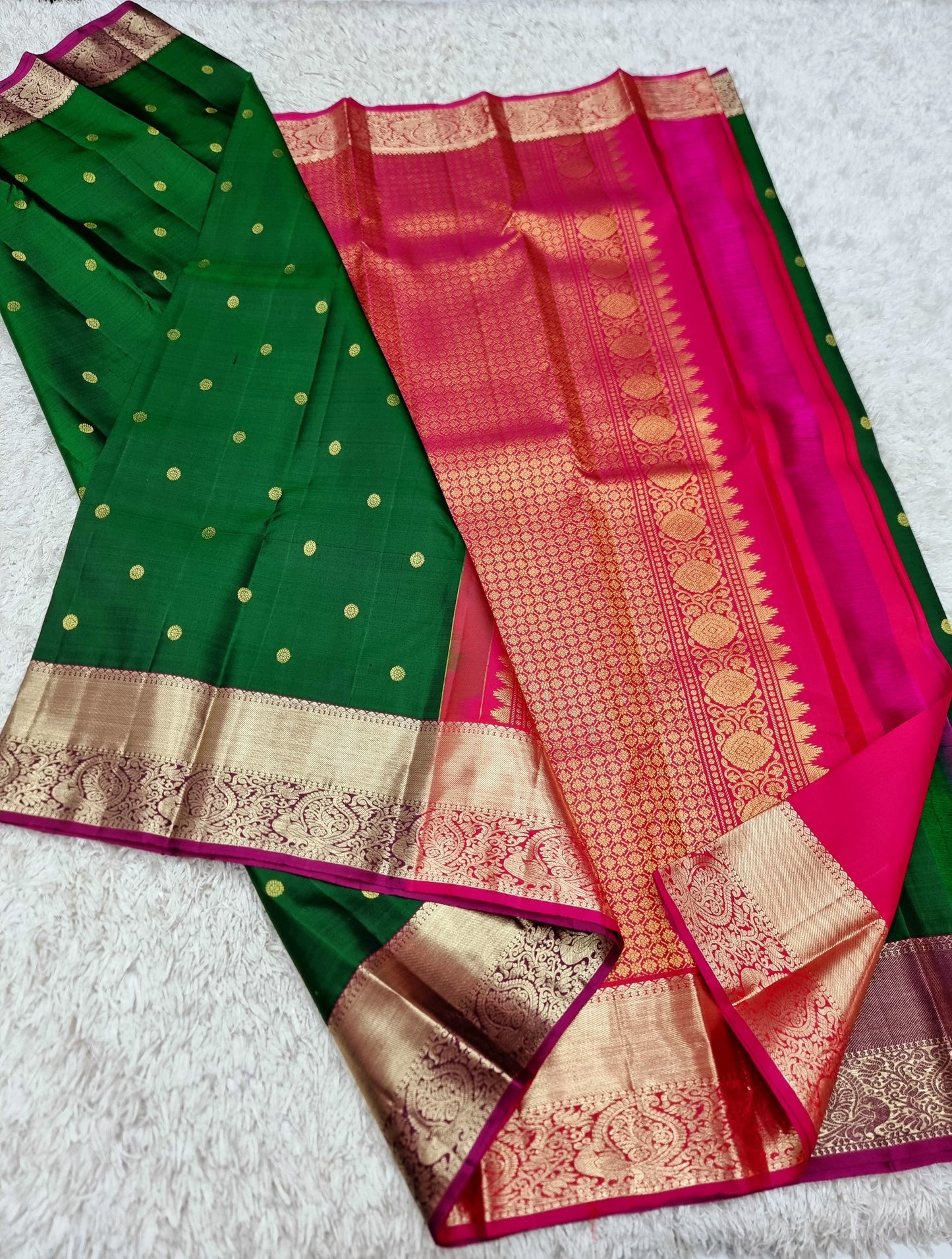 Anya | Kanchipuram Handwoven  Silk Saree