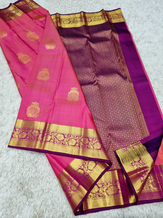 Arunima | Kanchipuram Handwoven  Silk Saree
