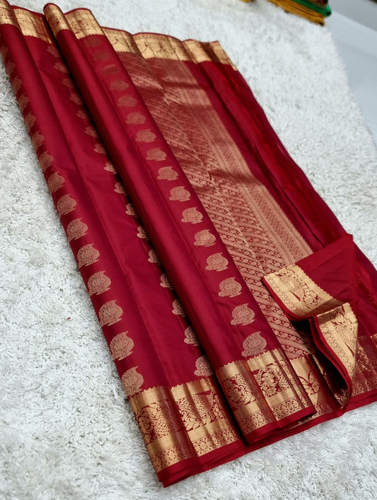 Eshita | Kanchipuram Pure Silk Pink Saree