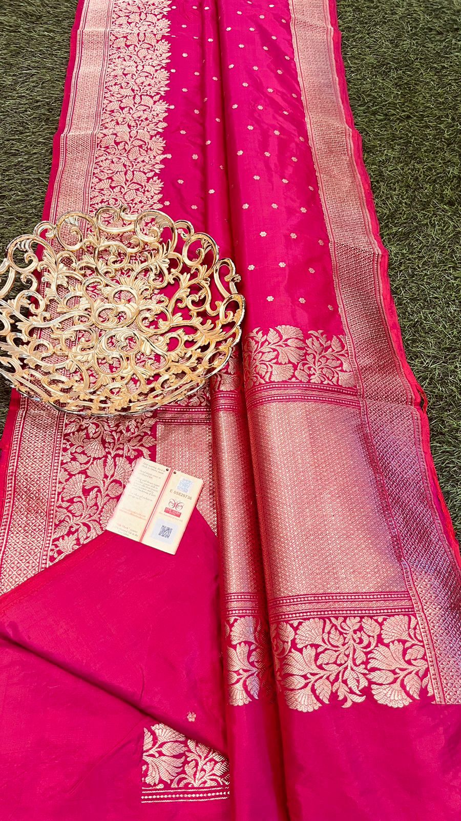 Ajanta | Exclusive Handloom Banarasi Pure Katan Silk Saree