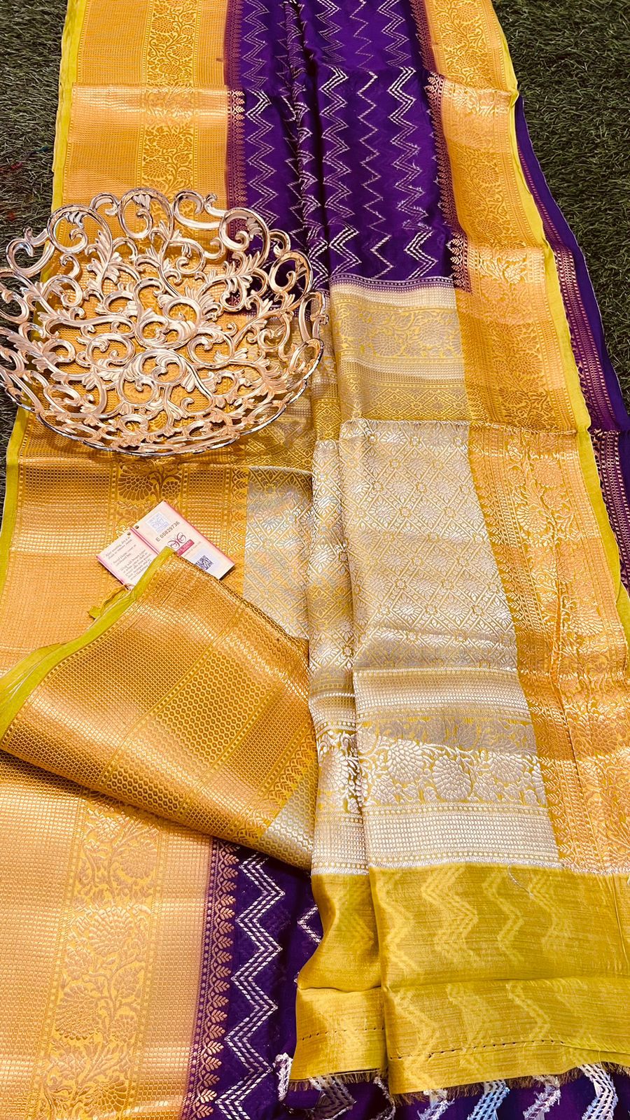 Ridhi | Exclusive Handloom Banarasi Pure Kora Silk Saree