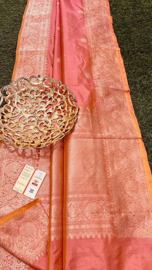 Mehar | Exclusive Handloom Banarasi Katan Silk Saree