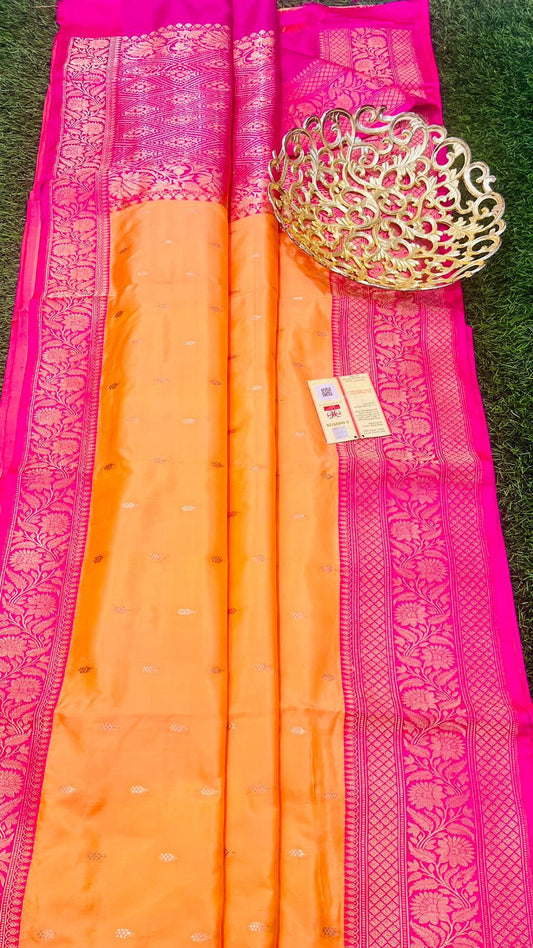 Wridhi | Handloom Banarasi Pure Katan Silk