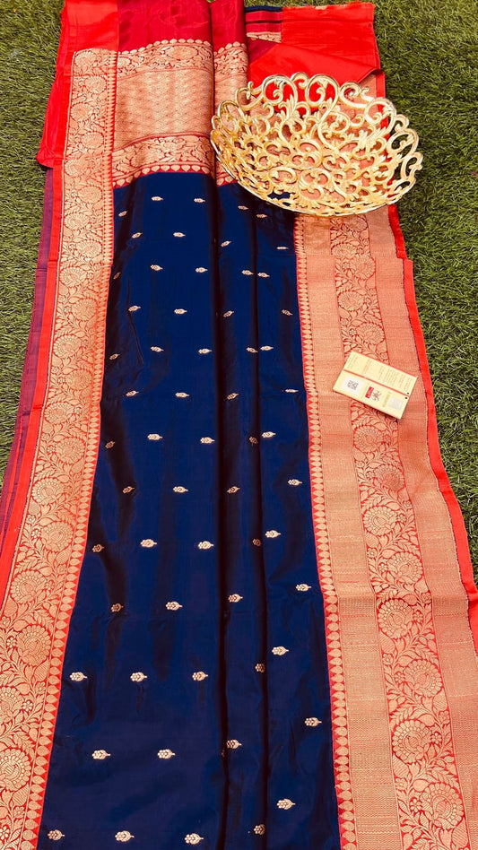 Wrija | Handloom Banarasi Pure Katan Silk