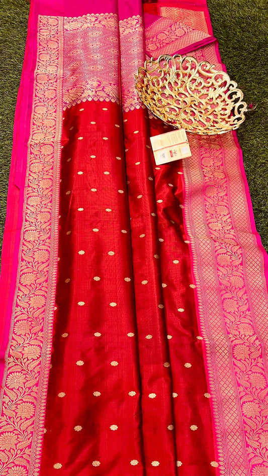 Yogita | Handloom Banarasi Pure Katan Silk