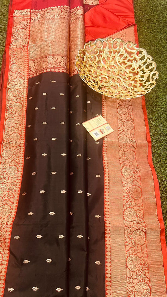 Wricha | Handloom Banarasi Pure Katan Silk