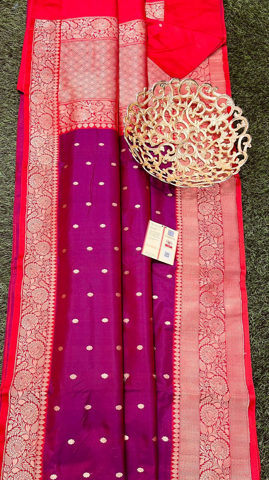 Warisha | Handloom Banarasi Pure Katan Silk