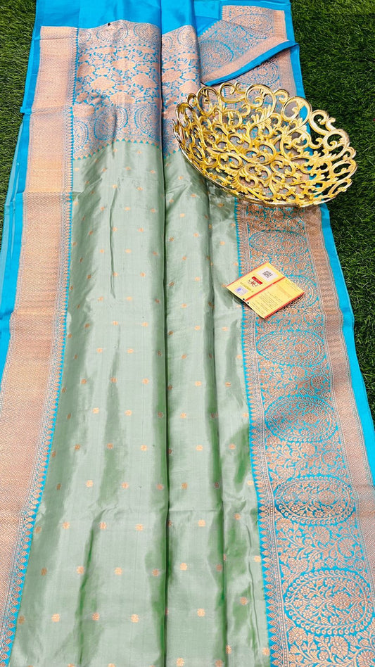 Vidhi | Handloom Banarasi Pure Katan Silk