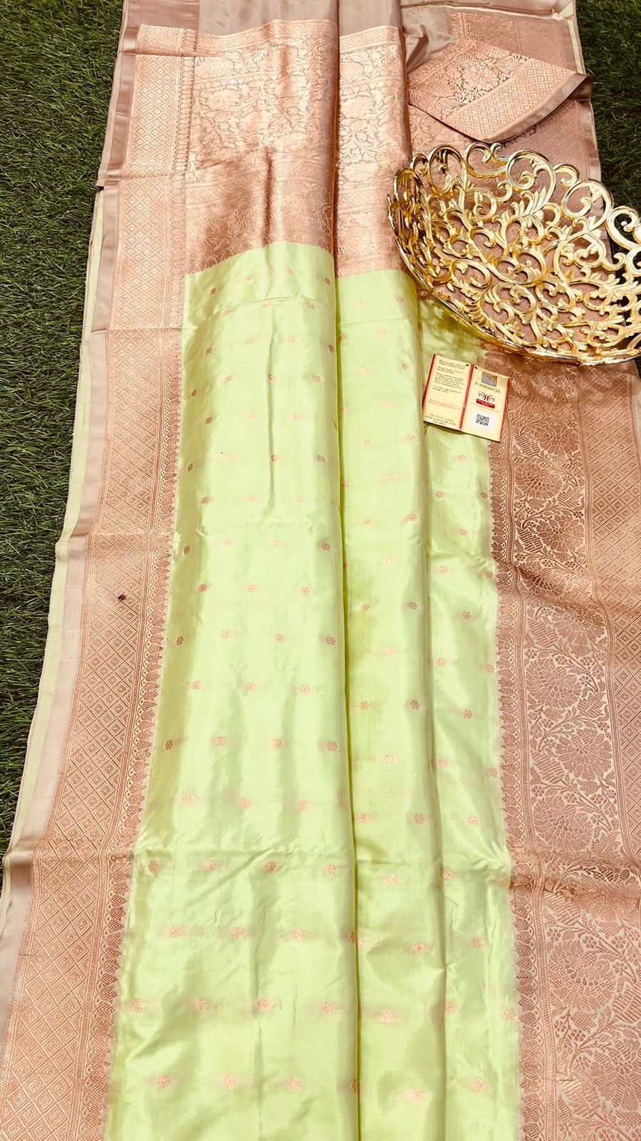 Vaishnavi | Handloom Banarasi Pure Katan Silk