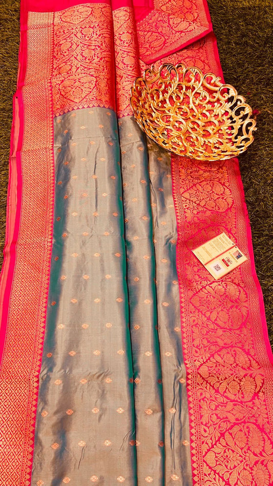 Varsha | Handloom Banarasi Pure Katan Silk