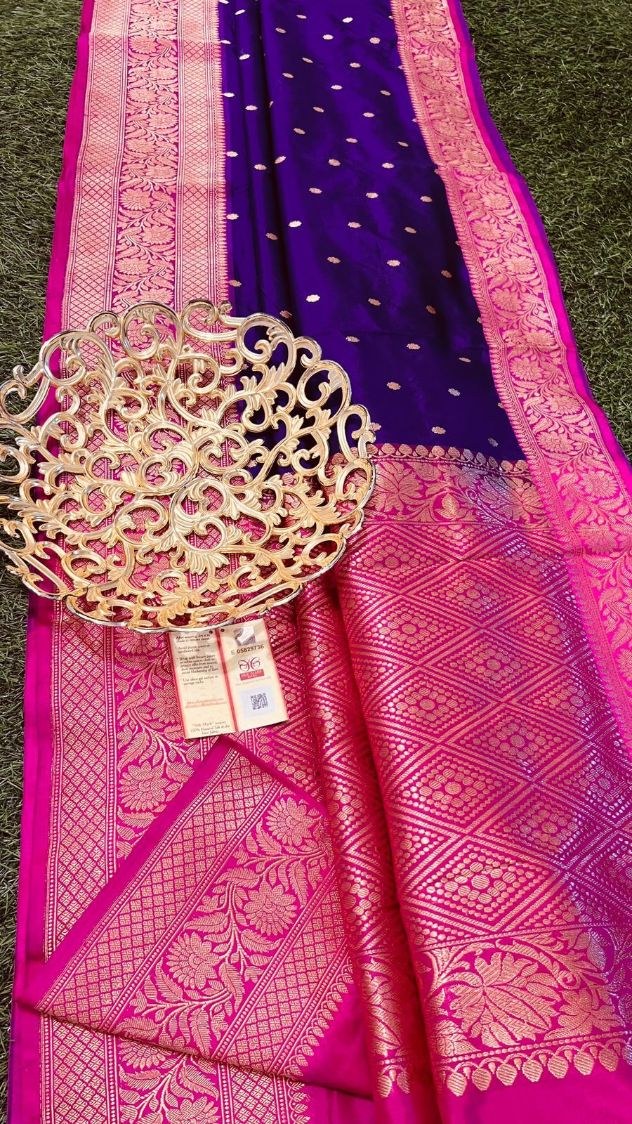 Jahnavi | Handloom Banarasi Pure Katan Silk