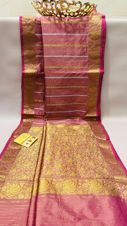 Nisha | Banarasi Sarees in Katan Silk