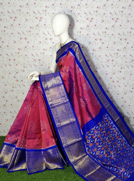 Ramani | Pochampally Ikkat Kanchi Silk