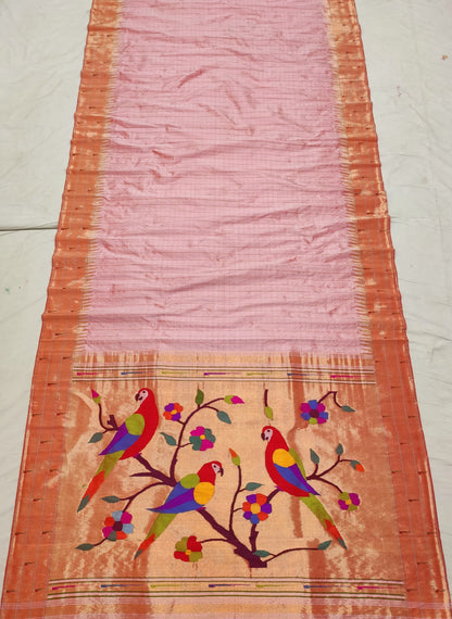 Padminya | Triple Muniya Paithani Silk Saree