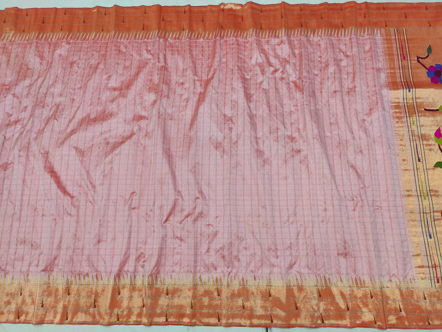 Padminya | Triple Muniya Paithani Silk Saree