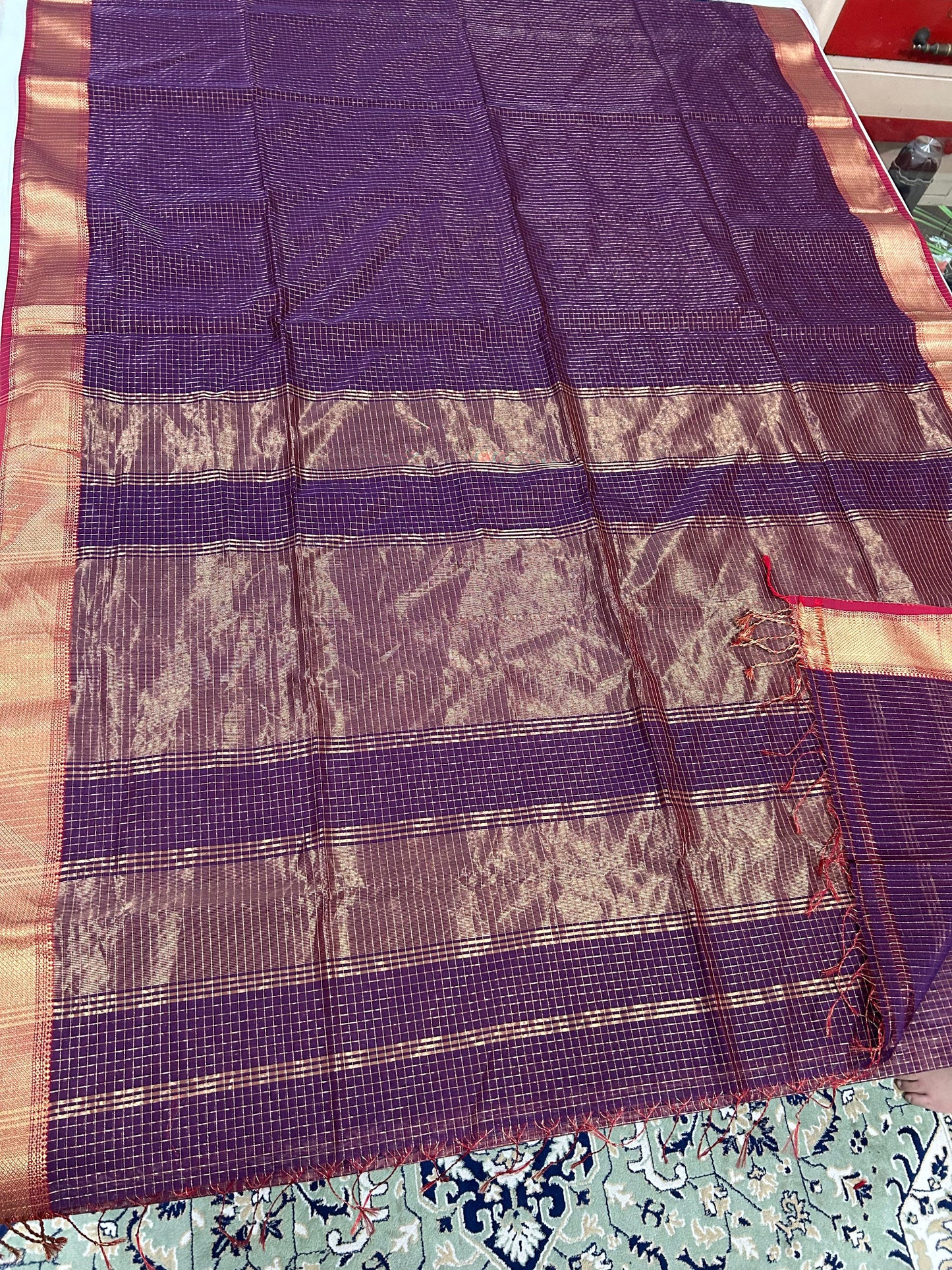 Minch | Cotton Silk Maheshwari