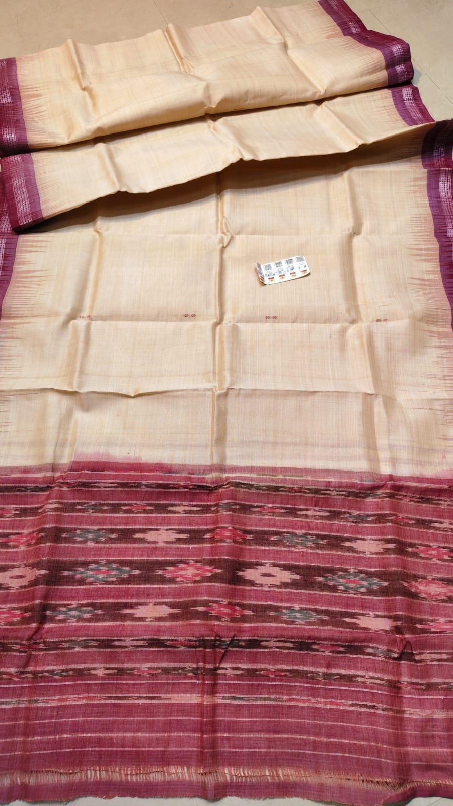 Richaa | Sambalpuri kotki saree in tussar silk