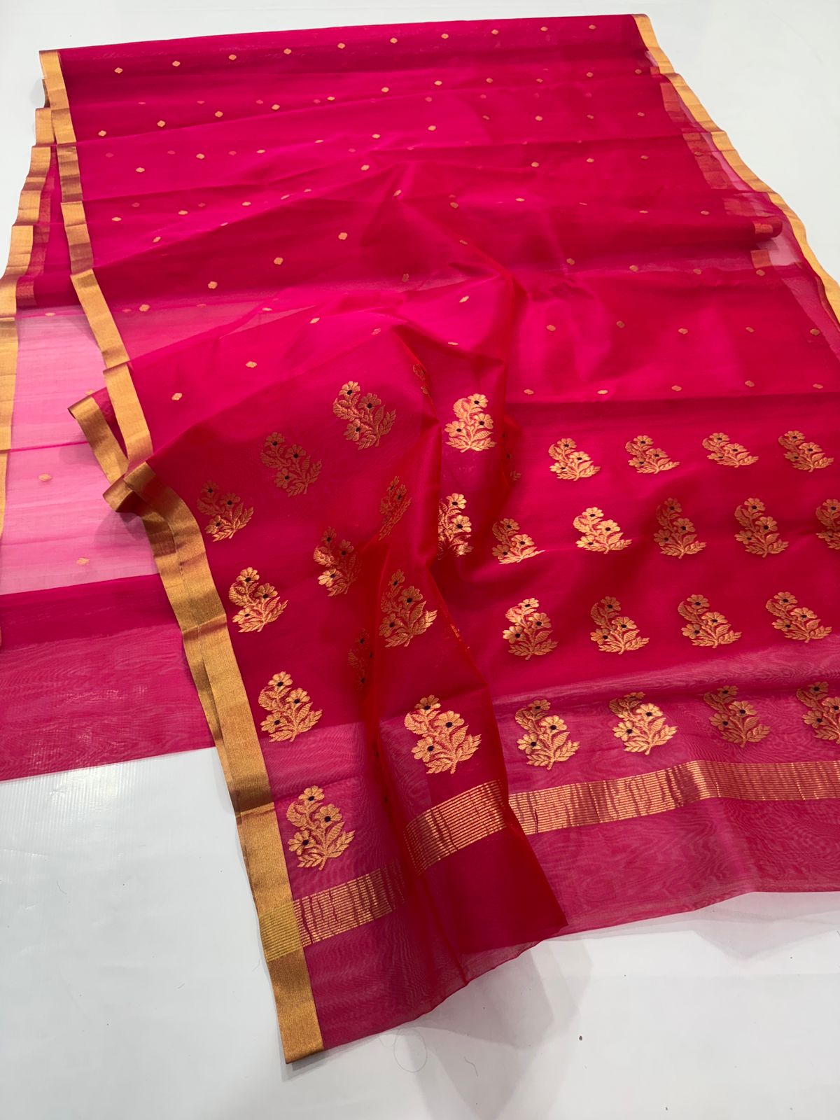 chandaniya  | Katan Silk Chanderi Saree