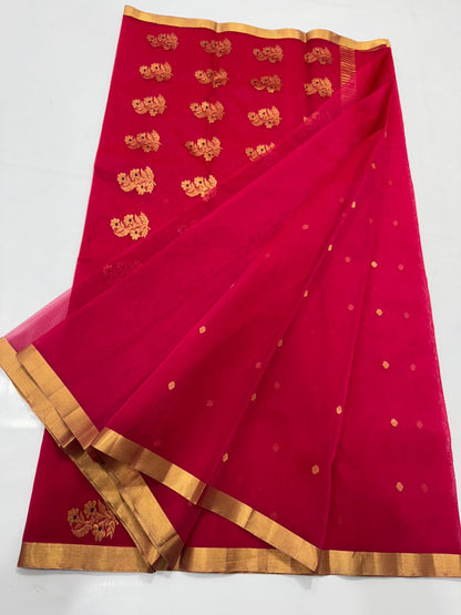 chandaniya  | Katan Silk Chanderi Saree