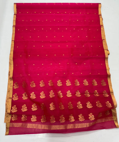 chandaniya  | Katan Silk Chanderi Saree
