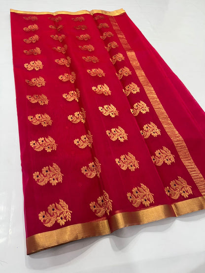 chandaniya  | Katan Silk Chanderi Saree