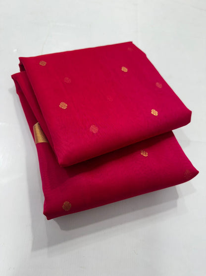chandaniya  | Katan Silk Chanderi Saree