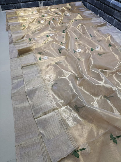 Chandrathaaya  | Katan Silk Chanderi Saree