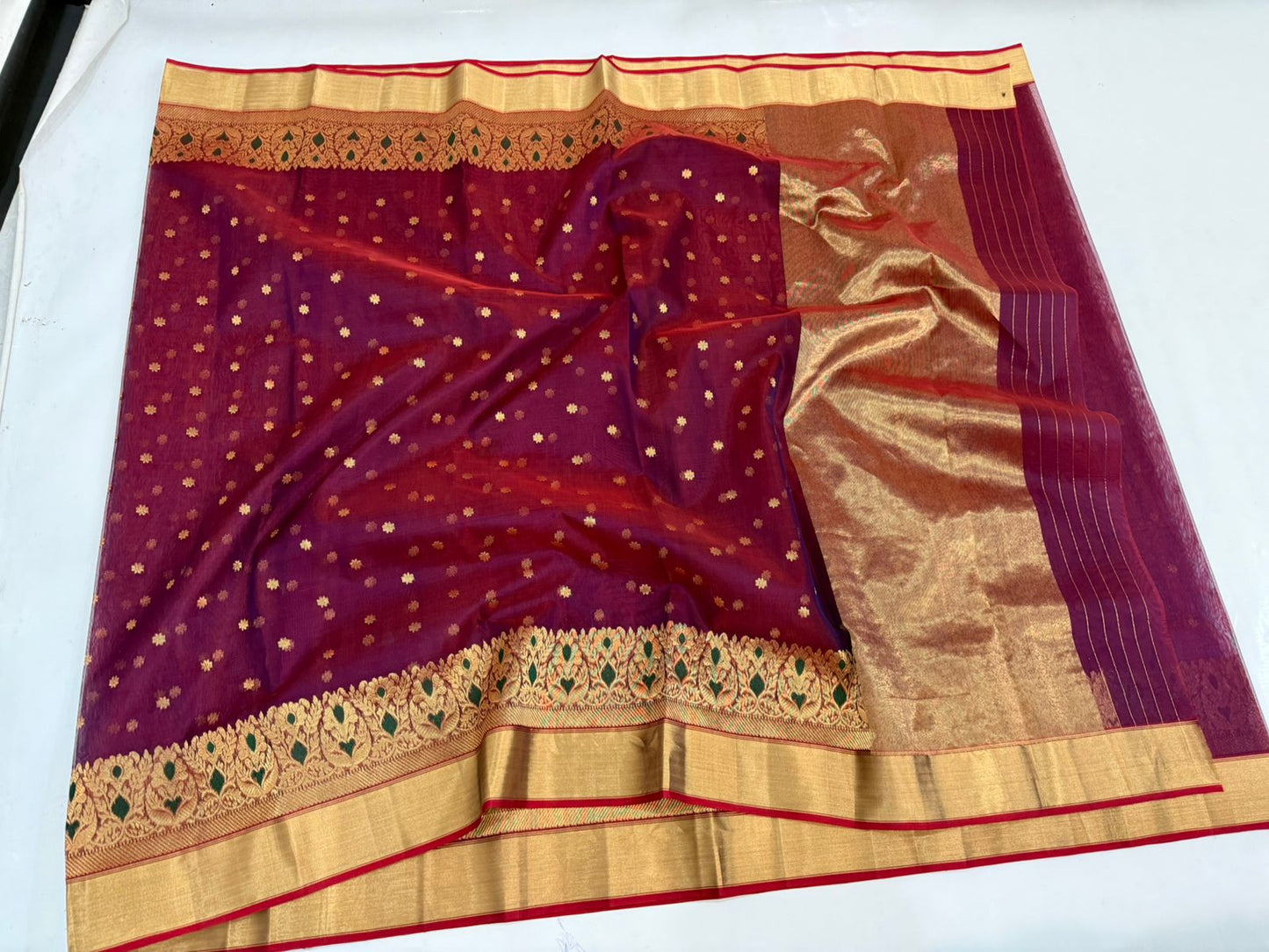 Chandrahasi  | Katan Silk Chanderi Saree