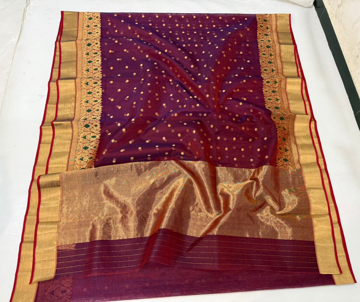 Chandrahasi  | Katan Silk Chanderi Saree