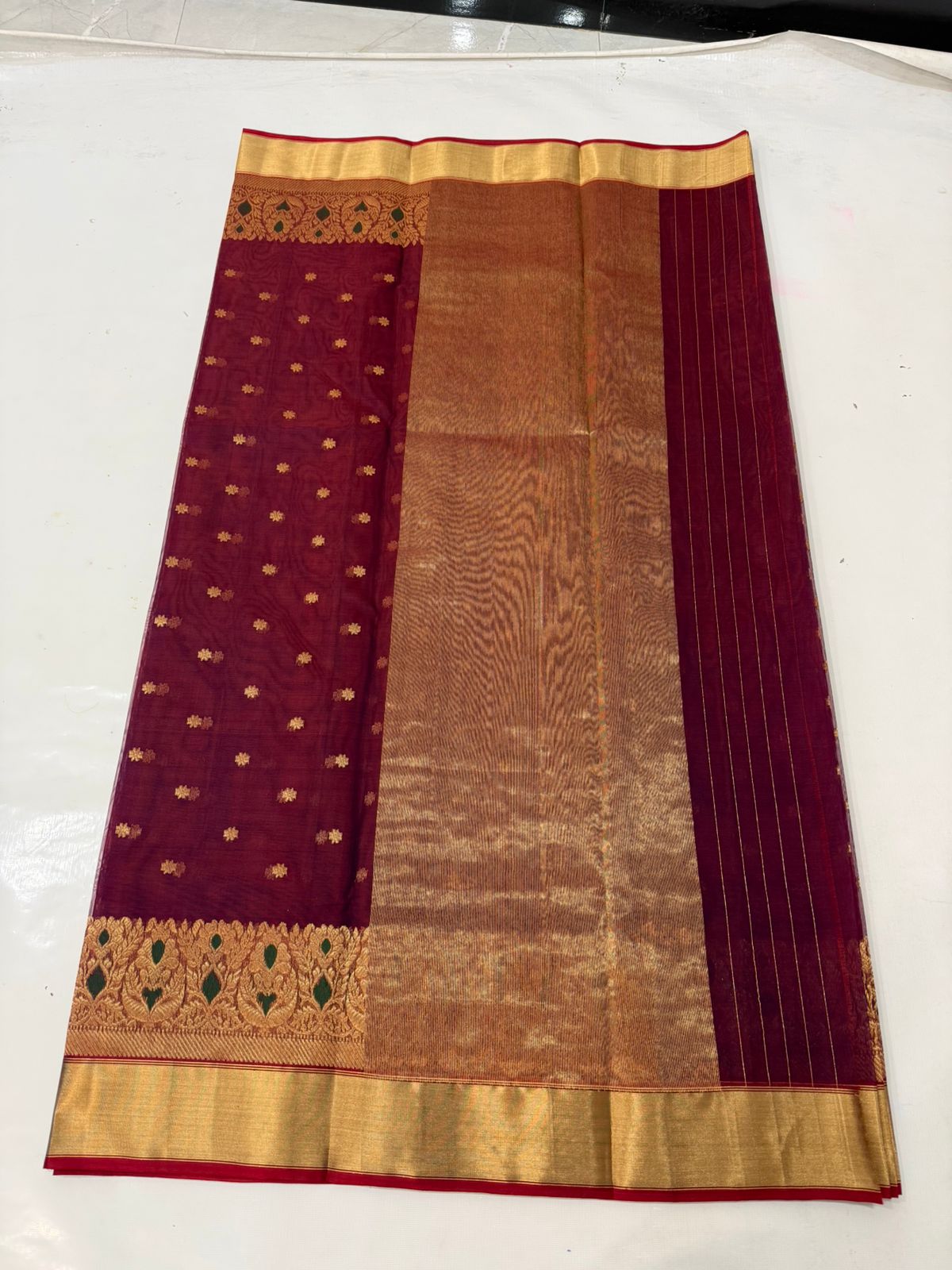 Chandrahasi  | Katan Silk Chanderi Saree