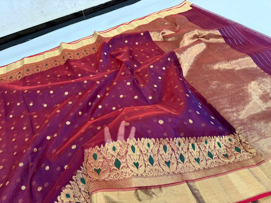 Chandrahasi  | Katan Silk Chanderi Saree