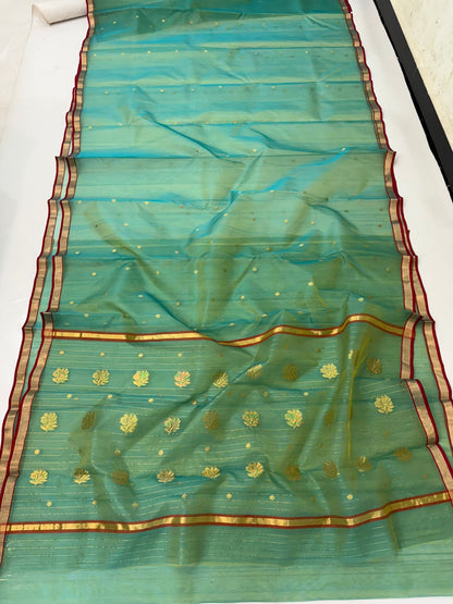 Chandrali  | Katan Silk Chanderi Saree