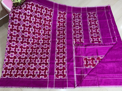 Trishanku | Pure silk Telia Rumal Saree