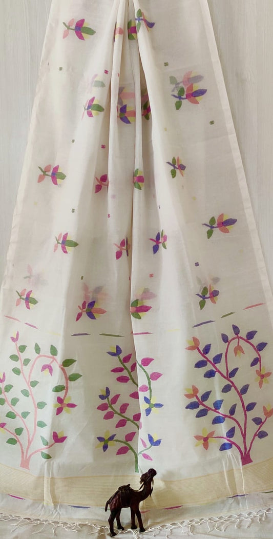 Dheeraj | Pure cotton Handmade Jamdanis