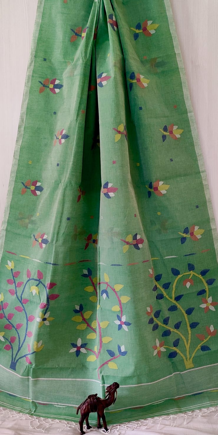 Durga | Pure cotton Handmade Jamdanis
