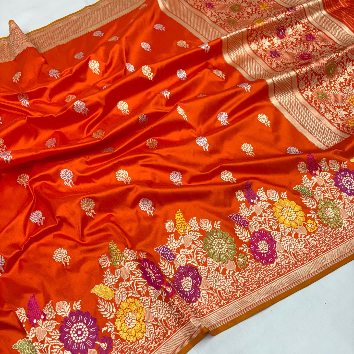 Bhuvanika | Pure katan silk handwoven saree