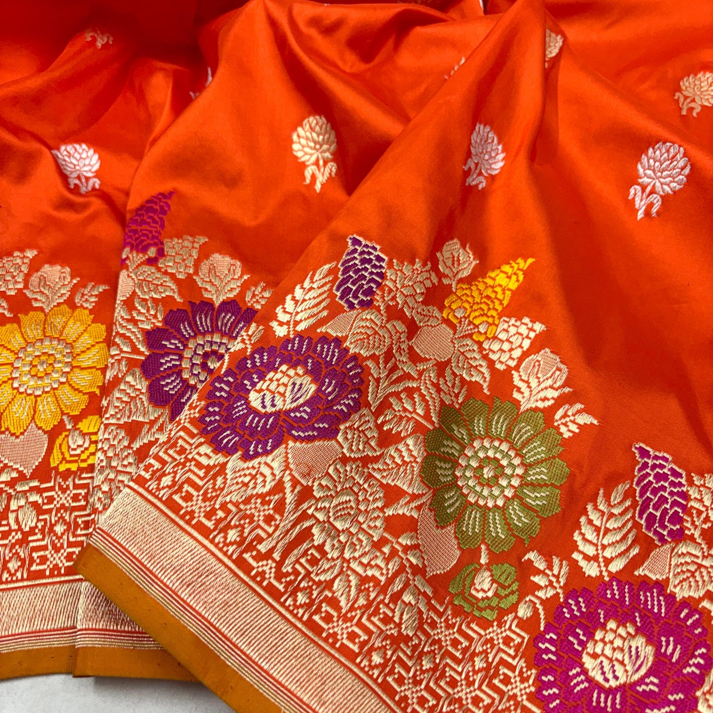 Bhuvanika | Pure katan silk handwoven saree