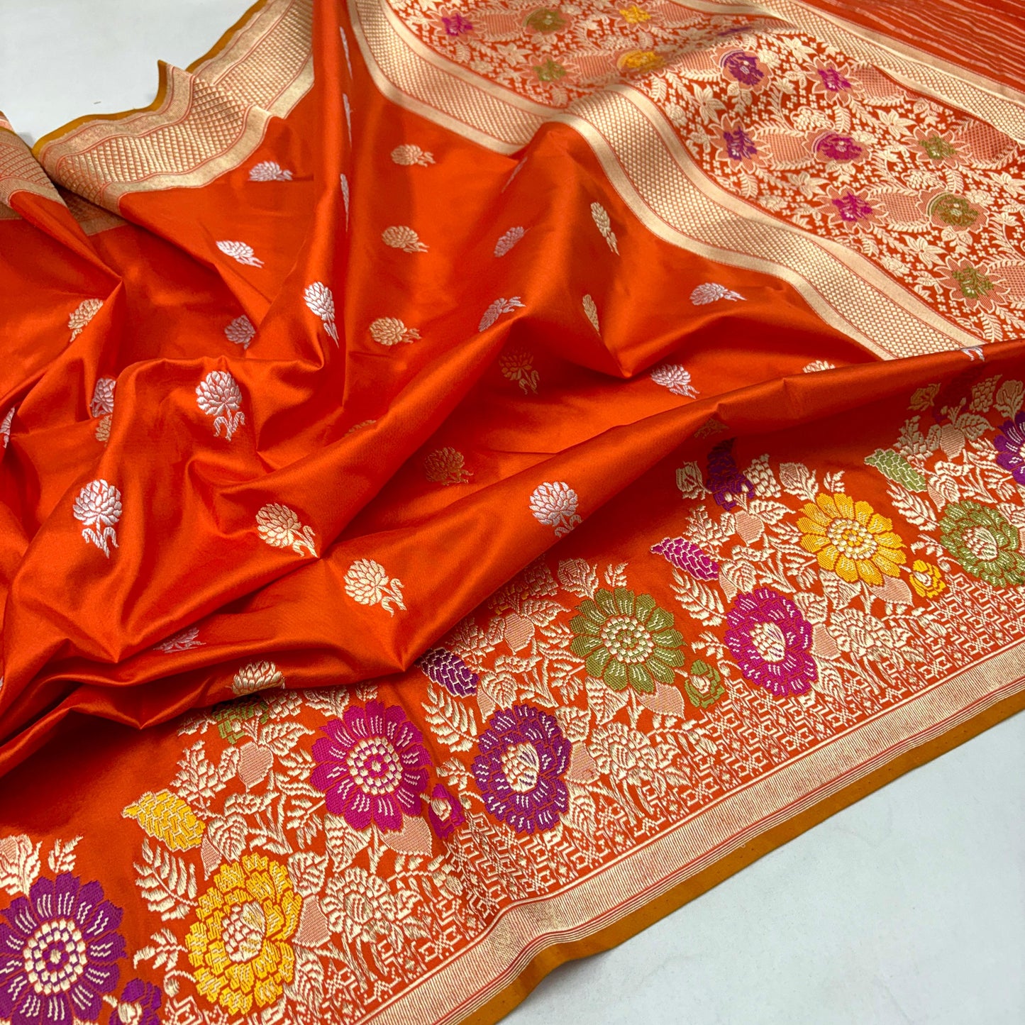 Bhuvanika | Pure katan silk handwoven saree