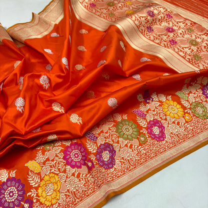Bhuvanika | Pure katan silk handwoven saree