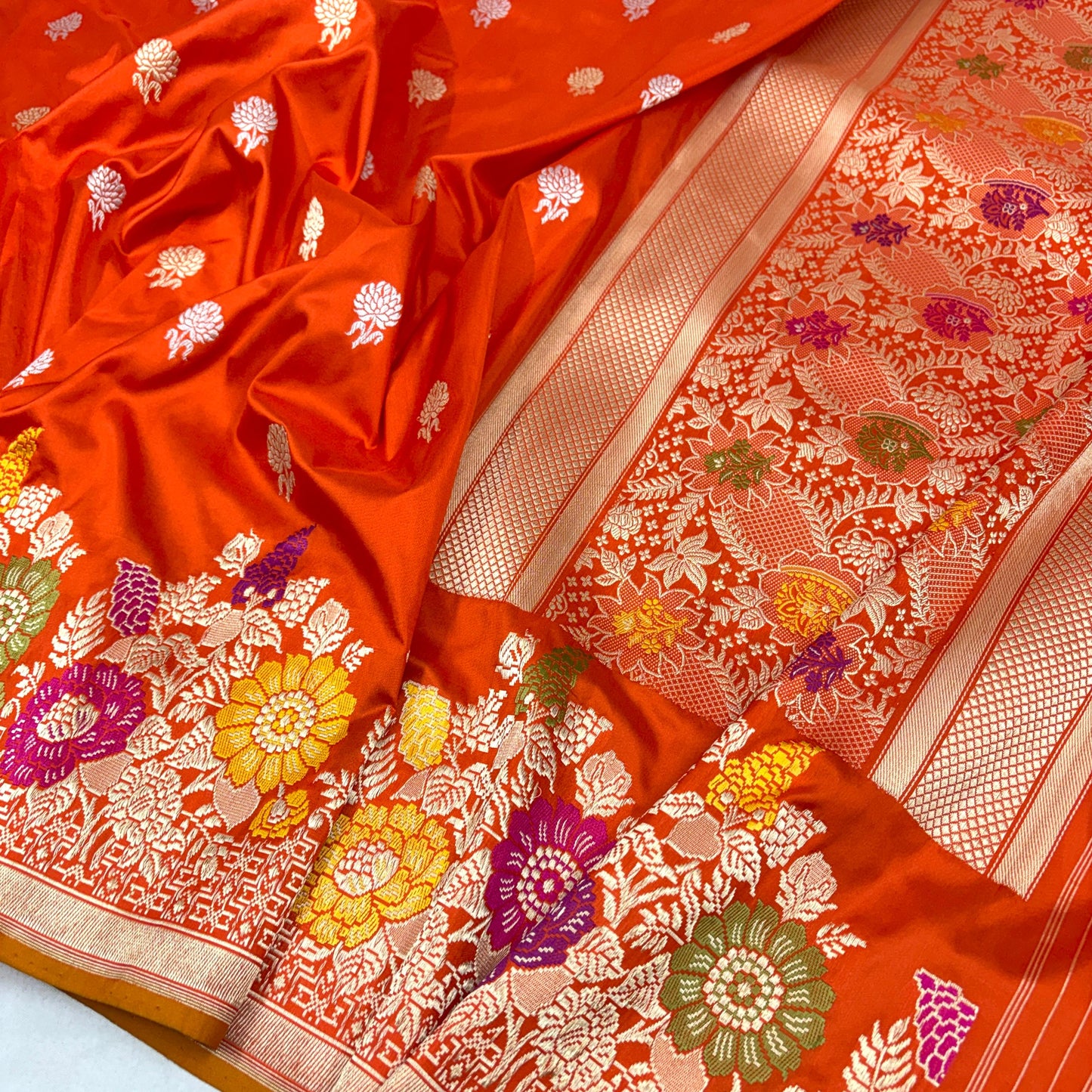 Bhuvanika | Pure katan silk handwoven saree