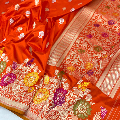 Bhuvanika | Pure katan silk handwoven saree