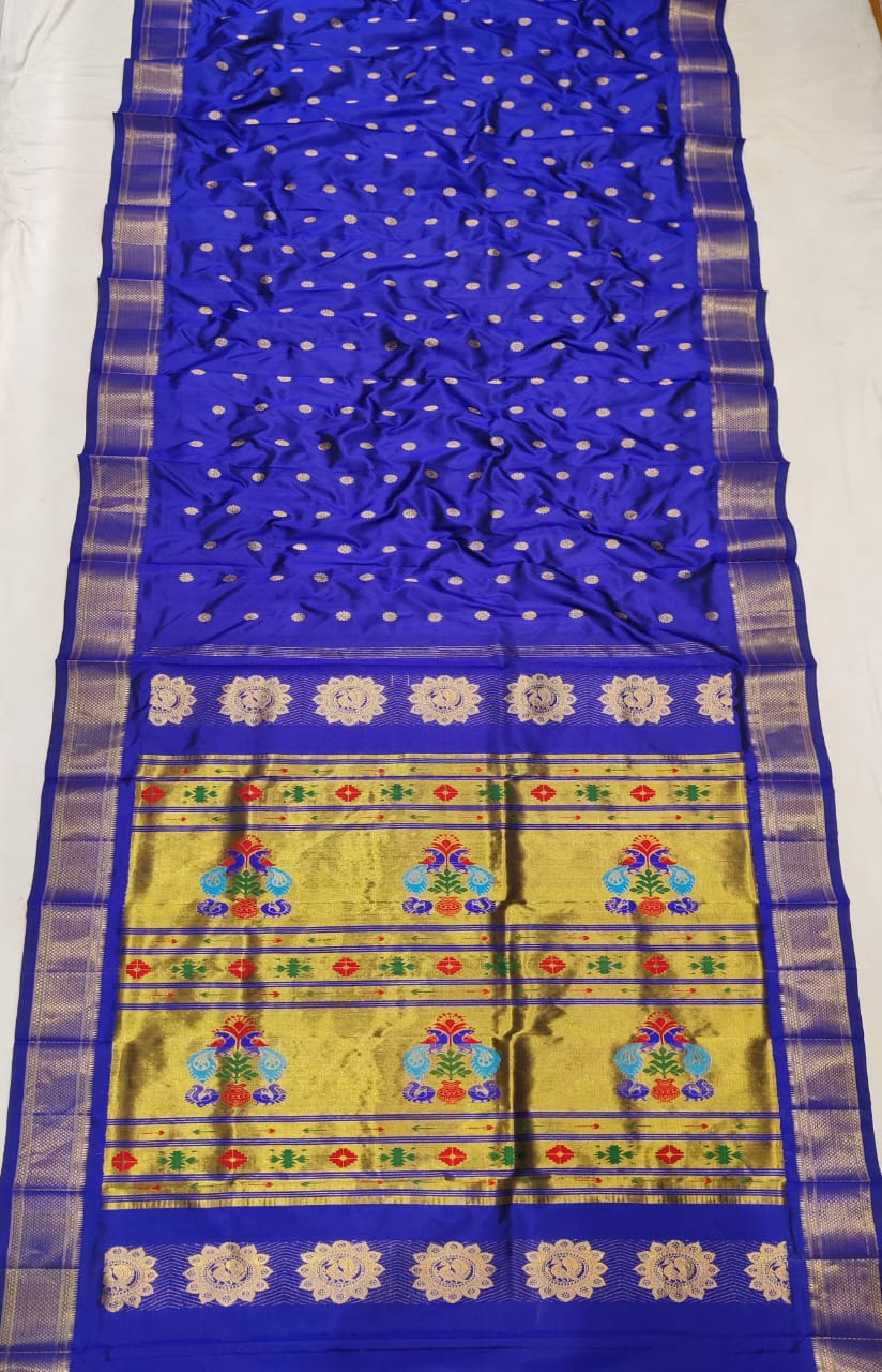 Nitara | Pure silk kalanjali paithani