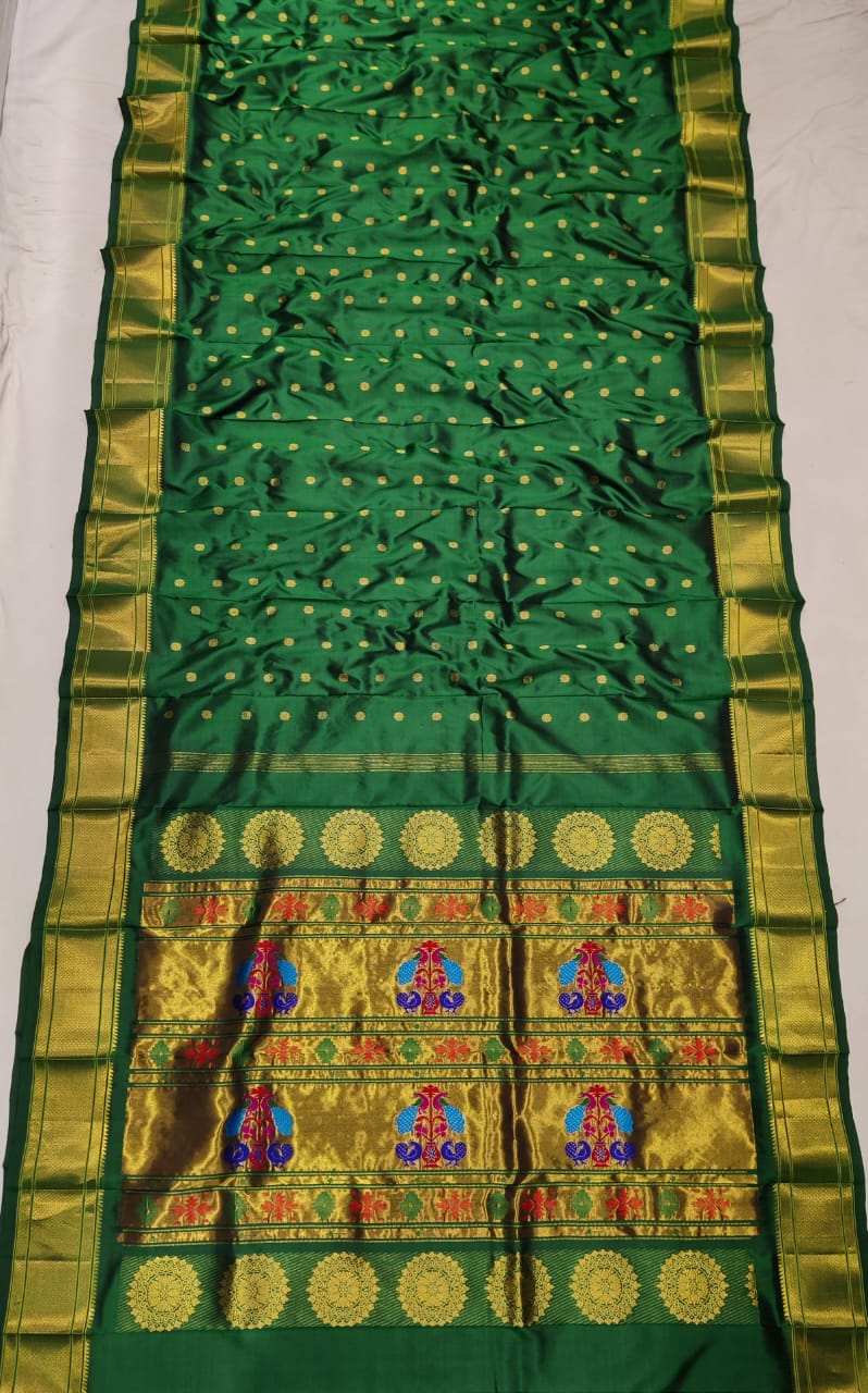 Nitara | Pure silk kalanjali paithani