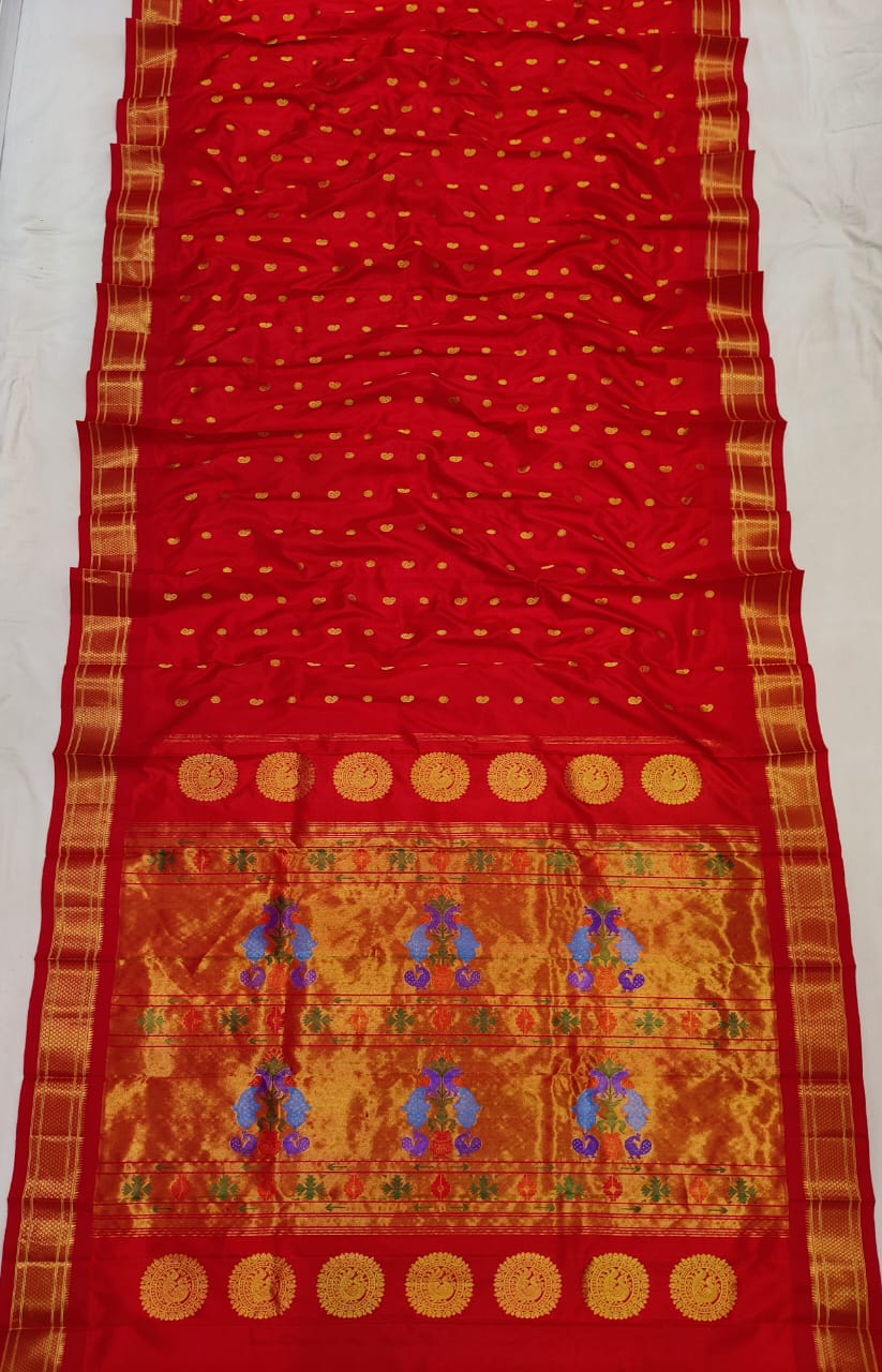 Nitara | Pure silk kalanjali paithani