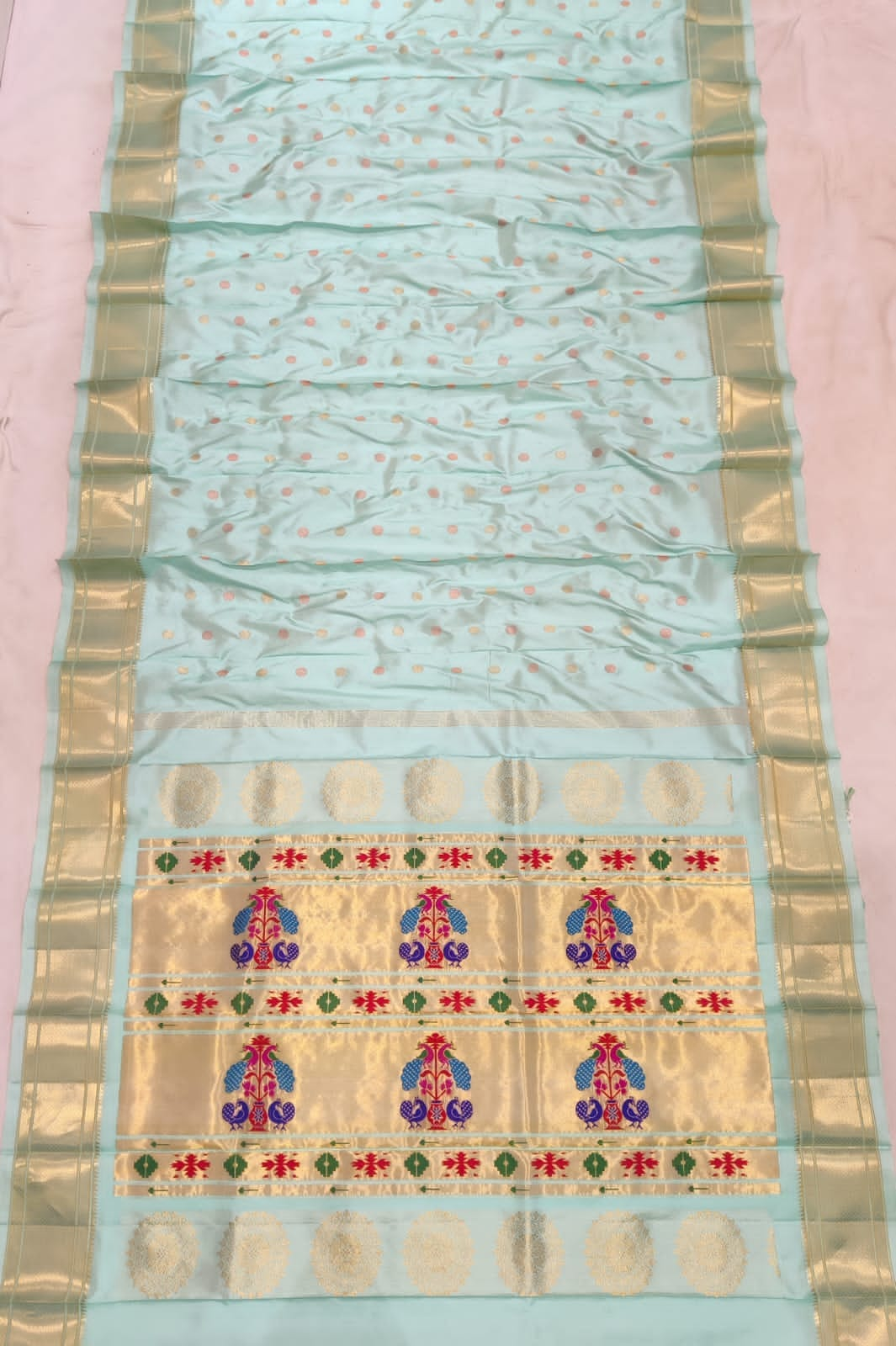 Nitara | Pure silk kalanjali paithani