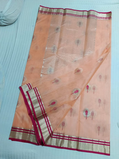 Nisha |  Chanderi In Katan Silk