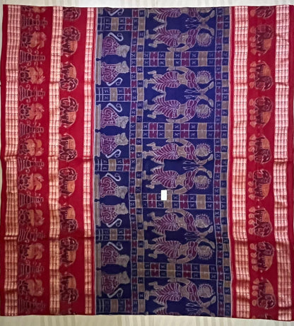 Aadhavi | Sambalpuri in Blue Color